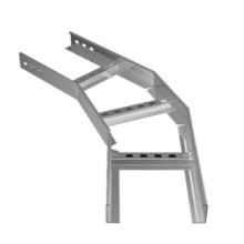 Угол горизонтальный 45° 300х100 (1,2) для лестничного лотка ПожТехКабель (650-320)