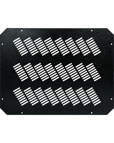 Заглушка проема вентиляторного блока, перфорированная TLK TLK-BLNK-FAN-P-BK в Таганроге Полки для шкафов и стоек Pintop.ru