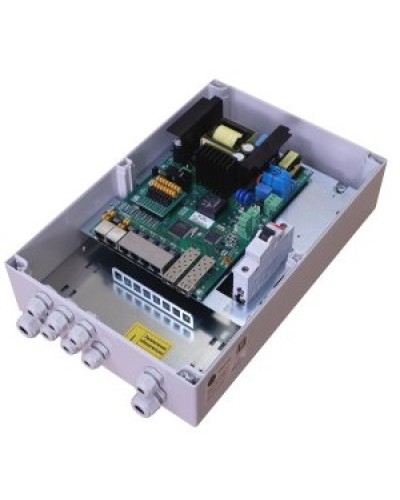 PoE-коммутатор 8-портовый, управляемый уличный TFortis PSW-2G6F+ в Таганроге Коммутаторы Pintop.ru