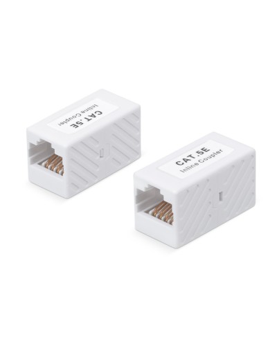 Проходной адаптер RJ45-RJ45 (CA-8P8C-C5E) Пожтехкабель СКС (202-029) категория 5е, неэкранированный в Таганроге Проходные адаптеры Pintop.ru