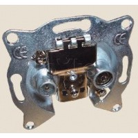 Механизм розетки TV+FM оконечный LK60 Экопласт 865200-1