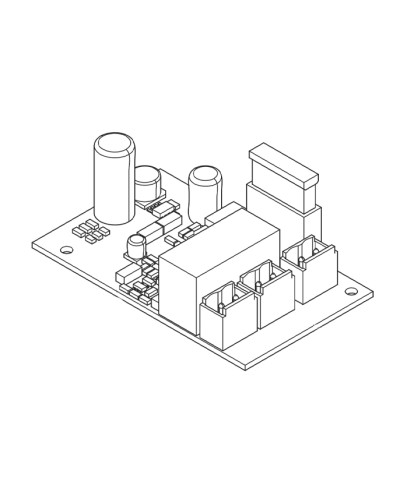 Came LB39 (002LB39) - Плата аварийного питания для подключения и зарядки 2 аккумуляторов, 12 В - 7 Ач в Таганроге Запчасти для шлагбаумов и автоматики Pintop.ru
