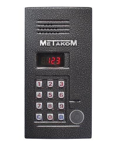 Блок вызова домофона Метаком MK2012-RFEN в Таганроге Блоки вызова многоабонентные Pintop.ru