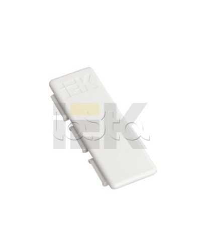 Соединитель на стык для закрытия распила c лицевой стороны при соединении кабель-каналов типоразмера 100х60 IEK (CKK-40D-SL75-K01) в Таганроге Аксессуары для кабель-канала Pintop.ru