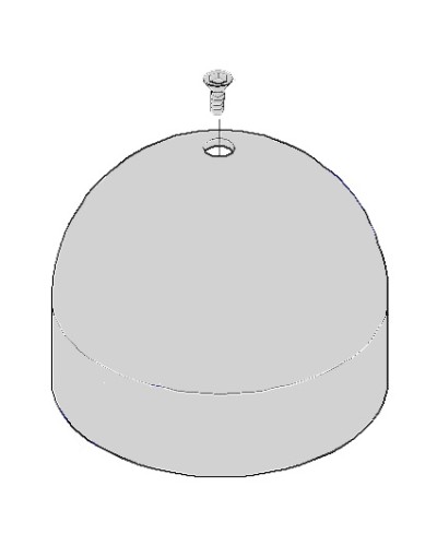 Крышка верхняя CAT Came 119RIX009 в Таганроге Запчасти для шлагбаумов и автоматики Pintop.ru