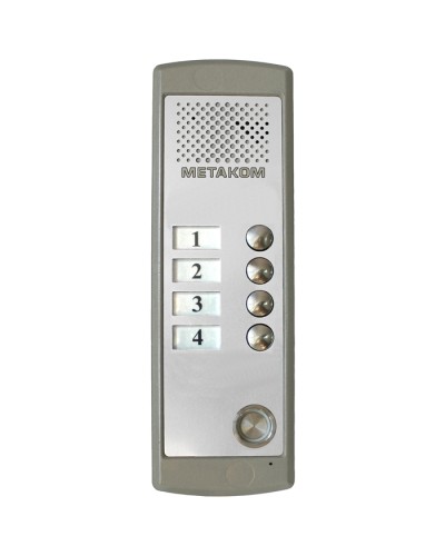 Блок вызова домофона Метаком MK4-K-TM в Таганроге Блоки вызова многоабонентные Pintop.ru