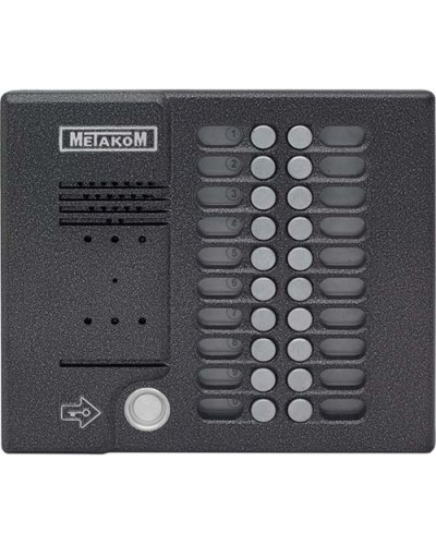 Блок вызова домофона Метаком MK20.2-TM4EV в Таганроге Вызывные видеопанели малоабонентные Pintop.ru