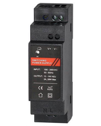 Блок питания Smartec ST-PS102DDS-BK в Таганроге Дополнительное оборудование для СКУД Pintop.ru