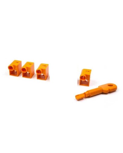 Комплект заглушек порта RJ-45 (6 шт.) + ключ, черный LANMASTER (LAN-SEC45-PL-SET-BK) в Таганроге Коммутационные изделия Pintop.ru