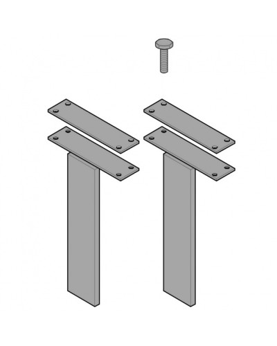 Набор креплений для цепи C004 Came 119RICX015 в Таганроге Запчасти для шлагбаумов и автоматики Pintop.ru