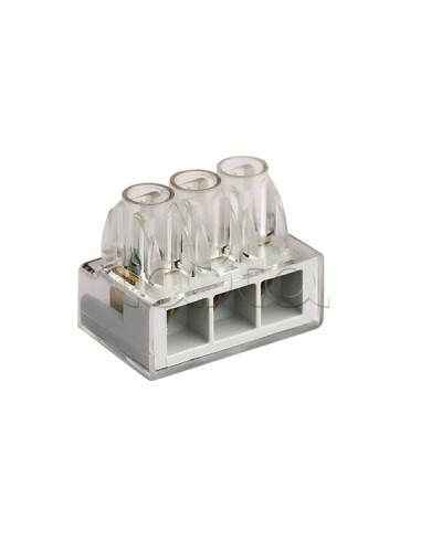 Колодка клеммная соединительная 3х4.5 мм. DKC B63 в Таганроге Клеммные колодки Pintop.ru