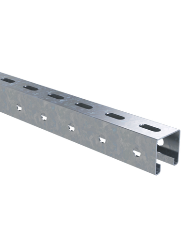 С-образный профиль 41х41, L500, толщ.1,5 мм горячеоцинкованный DKC BPL4105HDZ в Таганроге Аксессуары для лотков Pintop.ru