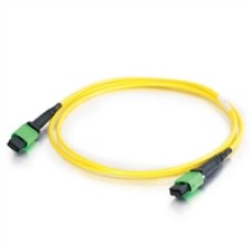 Патч-корд волоконно-оптический Hyperline FHD-MC3-9-MPOM12/AS-MPOM12/AS-A-5M-LSZH-YL