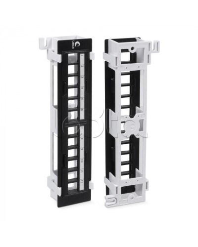 Патч-панель настенная 12 портов без модулей Cabeus (PLB-12-WL) в Таганроге Патч панель Pintop.ru