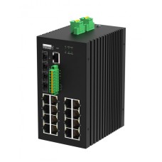 Управляемый промышленный L3 коммутатор Gigalink GL-SW-G307-16P4ST-I(BT)