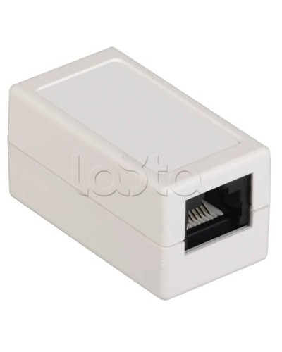 Проходной адаптер кат. 6 UTP тип RJ45-RJ45 ITK CS70-1C06U в Таганроге Проходные адаптеры RJ-45 и разветвители Pintop.ru