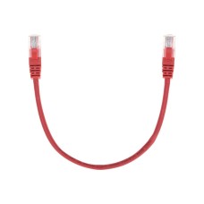 Патч-корд U/UTP, CAT 5e, RJ45-RJ45, 26AWG, LSZH, красный, 0,3м REXANT 02-0103-03