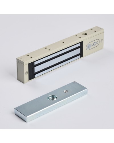 R-Lock RL-EM180-00G - Электромагнитный замкок, 180кг, DC12/24B, цвет корпуса серый, RAL7032 (галечный серый) в Таганроге Электромагнитные замки Pintop.ru