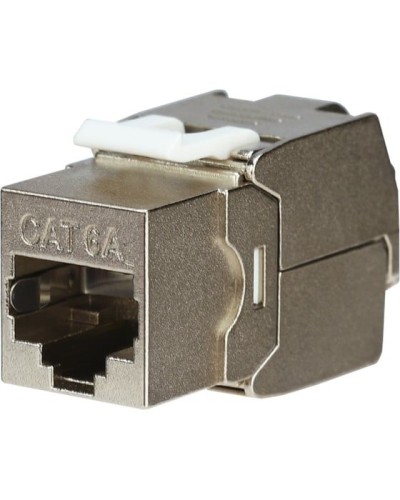 Модуль Keystone, Jack RJ-45(8P8C), FTP экранированный, CAT 6A, тип 180 град., самозажимной REXANT PRO 02-0361 в Таганроге Модули Keystone Pintop.ru