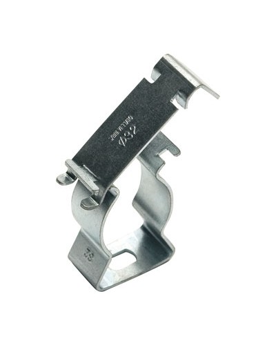 Держатель с крышкой быстрой фиксации для металлорукава Dнар=25 мм6044-A25ДКС в Таганроге Держатели, клипсы, скобы Pintop.ru