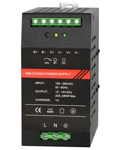 Блок питания Smartec ST-PS120BDU-BK в Таганроге Дополнительное оборудование для СКУД Pintop.ru