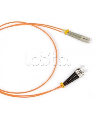 Патч-корд оптический LANMASTER LAN-ST-SC/OM2-15 в Таганроге Патч-корды и пигтейлы Pintop.ru