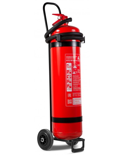 Огнетушитель порошковый ПОЖТЕХНИКА ОП-12(з)МИГ (6А, 233В, С, Е) передвижной в Таганроге Огнетушители Pintop.ru