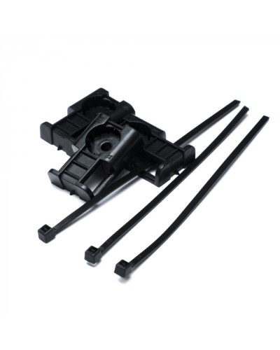 Комплекты крепления площадка для прямого монтажа черная со стяжкой 2,5х100 мм (100 шт) Промрукав (PR13.02513) в Таганроге Аксессуары для кабель-канала Pintop.ru