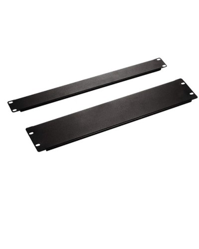 Фальш-панель на 0.5U Hyperline BPV-0.5-RAL9005 в Таганроге Аксессуары для стоек и шкафов Pintop.ru