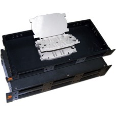 Кросс оптический 19" металлический, 1U на3 адаптерные панели LANMASTER LAN-FOBM-RM-3P