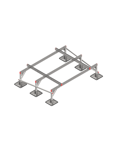 Опорная конструкция для установки оборудования TECHNORAPTOR STEELFOOT 2000х1500 тип 1 КМ-профиль (KM-TR-STF-SSEI-2000-1500-1) в Таганроге Системы видеонаблюдения Pintop.ru