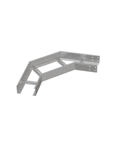 Угол лестничный горизонтальный 90 гр. 100х200х1,5 мм HD N КМ-профиль (LGL90-100-200-1.5 HD N) в Таганроге Аксессуары для лотков Pintop.ru