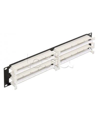 Патч-панель 2U 200 пар NIKOMAX (NMC-RB110-200) в Таганроге Кроссовое оборудование тип 110 Pintop.ru