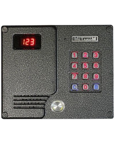 Многоабонентный антивандальный блок вызова Метаком МК2007-ТМЕ в Таганроге Блоки вызова многоабонентные Pintop.ru