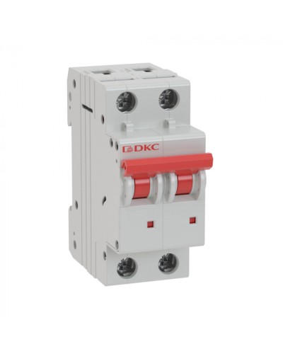 Выключатель автоматический модульный YON MD63 2P 6А C 6kA DKC (MD63-2C6-6) в Таганроге Электротехническое оборудование Pintop.ru