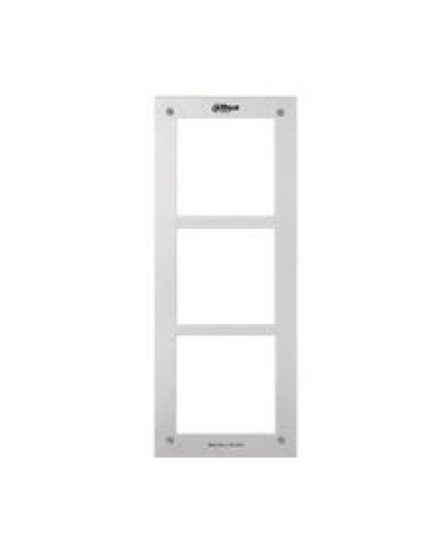 Рамка металическая для 3 модулей Dahua VTOF003 в Таганроге Дополнительное оборудование для СКУД Pintop.ru