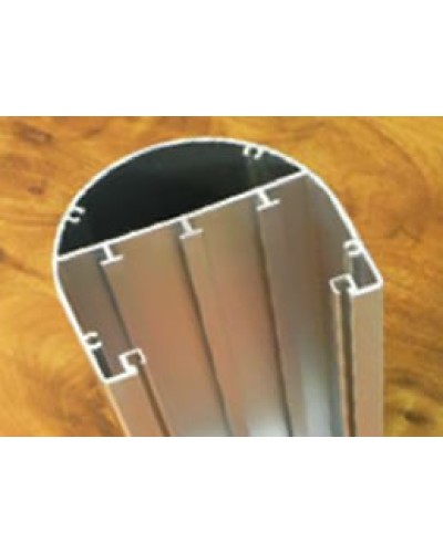 Колонна алюминевая под суппорт (односторонняя) 350мм Экопласт 70135 в Таганроге Системы лючков и колонн Pintop.ru