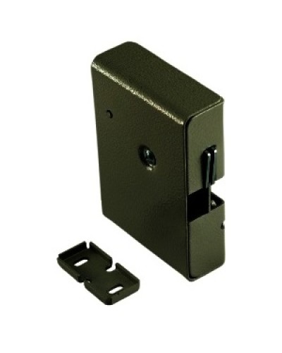 Замок электромеханический с толкателем и датчиком положения двери Promix-SM308.10.1 (черный) в Таганроге Электромеханические замки Pintop.ru