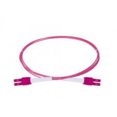 Оптический шнур HD, OM4, 2×50/125, дуплекс LC - дуплекс LC, UNIBOOT PUSH-PULL, 5 м Eurolan (41B-40-LC-LC-05)
