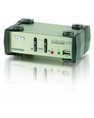 KVM переключатель 2х-портовый ATEN CS1732B-AT-G в Таганроге Системы видеонаблюдения Pintop.ru