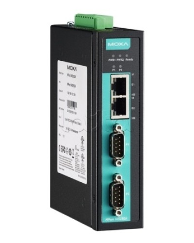 Сервер 2-портовый RS-232/422/485 в Ethernet Moxa NPort IA-5250AI-T-IEX в Таганроге Дополнительное оборудование для ОПС Pintop.ru