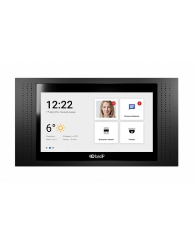 IP-видеодомофон BAS-IP AT-07L BLACK в Таганроге Вызывные IP панели Pintop.ru