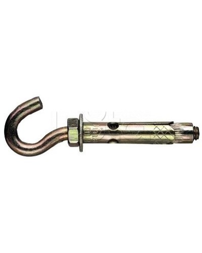 Анкерболт с крюком М10 12х100, (1уп=25шт) Экопласт (47585) в Таганроге Крепеж Pintop.ru