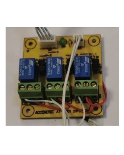 Универсальная релейная плата на 3 выхода AccordTec AT-RM01 в Таганроге Дополнительное оборудование для СКУД Pintop.ru