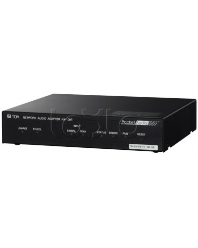 Шлюз передачи аудио, управляющих сигналов через сеть TOA NX-100S W в Таганроге Системы оповещения и трансляции TOA Pintop.ru