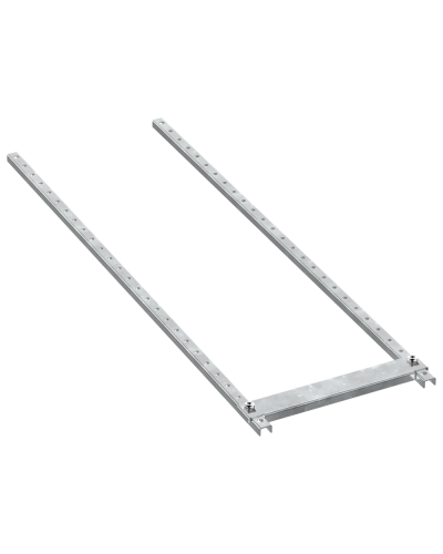 FORMAT Панель нижняя наборная в шкаф 400х800мм IEK (FO-00-PLT-040-080) в Таганроге Аксессуары для стоек и шкафов Pintop.ru