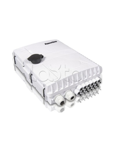 Бокс оптический настенный Hyperline FO-WBI-12A-GY в Таганроге Кросс оптический Pintop.ru