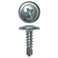 Саморез с пресс-шайбой 4.2x25 острый DKC CM275025