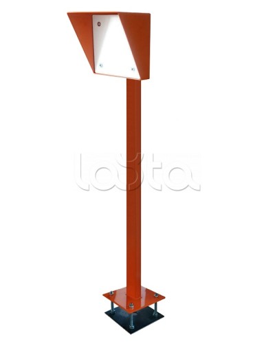 Стойка для считывателя Аякс 170х180 мм, черная, Базовая, прямая в Таганроге Дополнительное оборудование для СКУД Pintop.ru