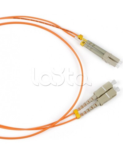 Патч-корд оптический LANMASTER LAN-SC-FC/OM2-20 в Таганроге Патч-корды и пигтейлы Pintop.ru